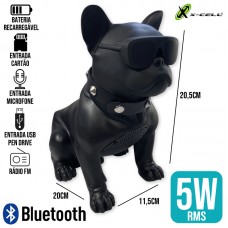 Caixa de Som Bluetooth 5W Dog XC-CH-10M X-Cell - Preta
